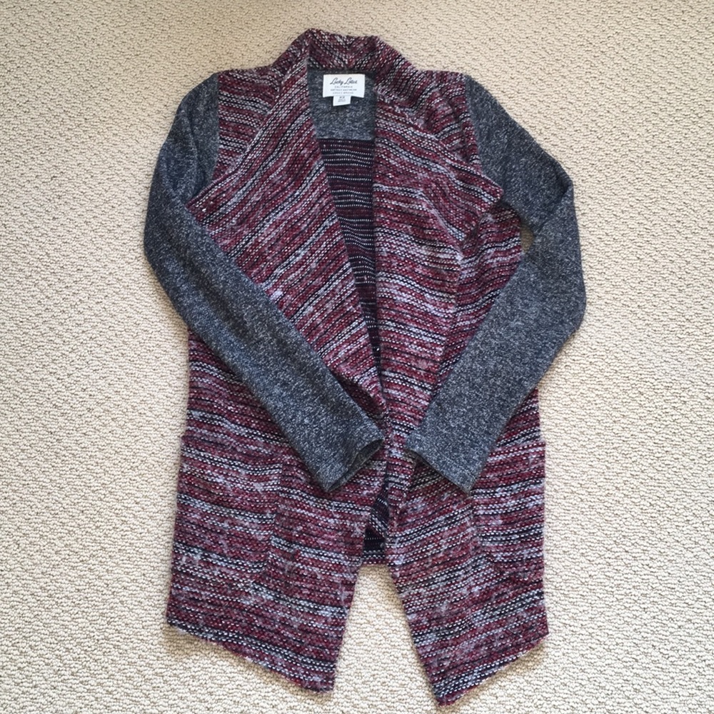 Lucky Brand Lotus open-front cardigan